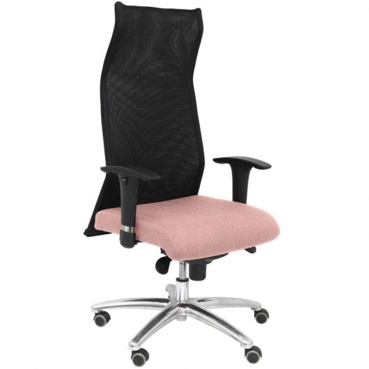 Piqueras y Crespo Sahuco Bali Silla de Oficina Rosa Pálido