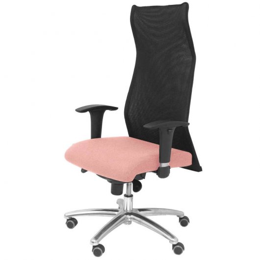 Piqueras y Crespo Sahuco Bali Silla de Oficina Rosa Pálido