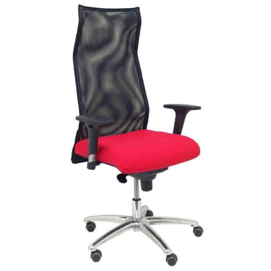 Sedia da ufficio rossa Piqueras y Crespo Sahuco XL Bali