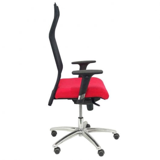 Sedia da ufficio rossa Piqueras y Crespo Sahuco XL Bali
