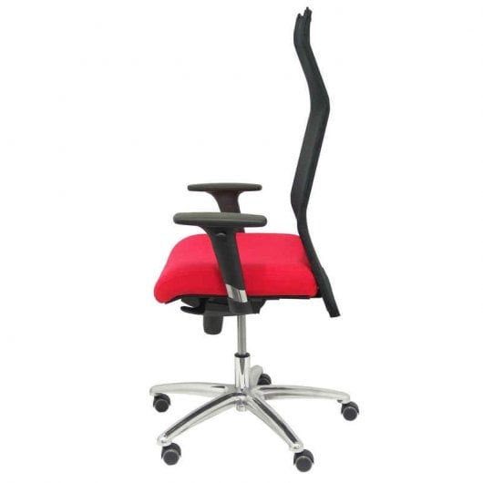 Sedia da ufficio rossa Piqueras y Crespo Sahuco XL Bali