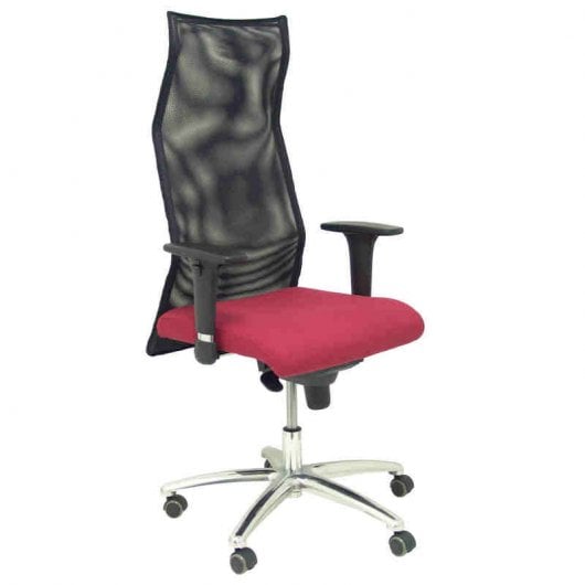 Piqueras y Crespo Sahuco XL Bali Silla de Oficina Granate
