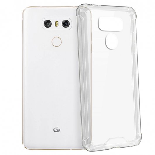Avizar Funda Protectora Antigolpes Transparente para LG G6