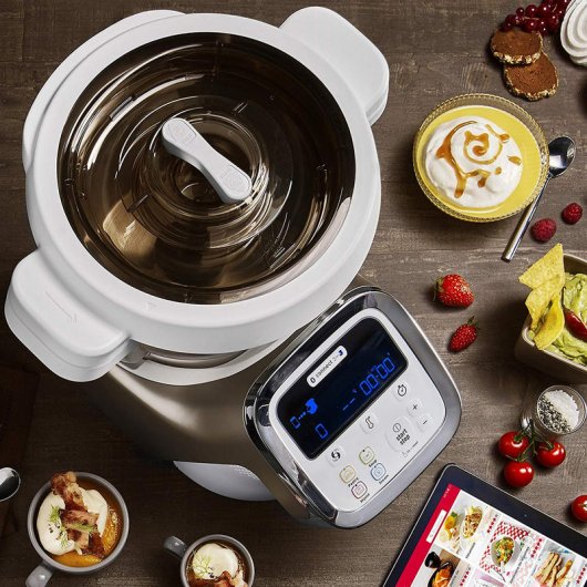 Moulinex i-Companion HF9001 Robot de Cocina Bluetooth 13 Programas y 6 Accesorios