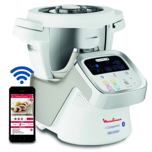 Moulinex-i-Companion-HF9001-Robot-de-Cocina-Bluetooth-13-Programas-y-6-Accesorios