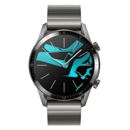 Huawei Watch GT 2 Bluetooth GPS 46mm AMOLED Gris Titane Résistance à l'eau 5ATM Pulsomètre
