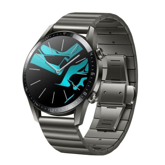 Huawei Watch GT 2 Bluetooth GPS 46mm AMOLED Gris Titane Résistance à l'eau 5ATM Pulsomètre