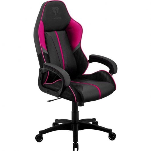 ThunderX3 BC1 Boss Gaming Stuhl Schwarz/Grau/Pink