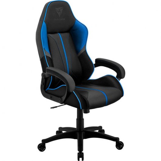 ThunderX3 BC1 Boss Silla Gaming Negro/Gris/Azul Océano