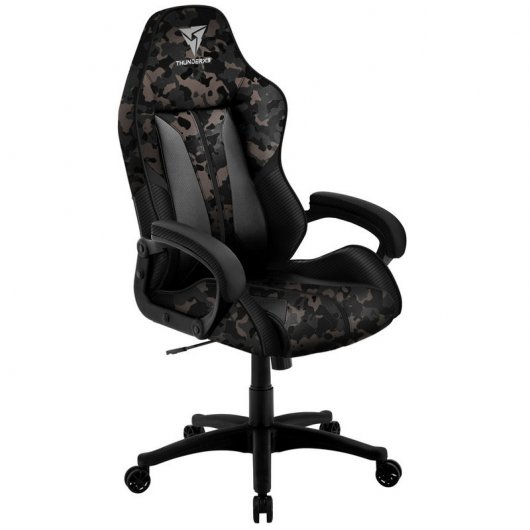 ThunderX3 BC1 Camo Cadeira Gaming Camuflagem Cinzenta/Castanha