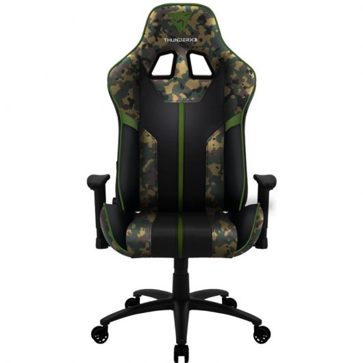 ThunderX3 BC3 Camo Silla Gaming Camuflaje Verde/Marrón