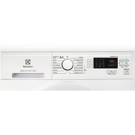 Electrolux EW2F4822AB Lavadora de Carga Frontal 8Kg A+++ Blanco