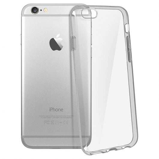 Avizar Funda Protectora de Silicona Ultrafina Transparente para iPhone 6 Plus / iPhone 6S Plus