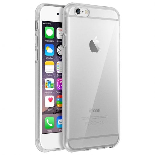 Avizar Funda Protectora de Silicona Ultrafina Transparente para iPhone 6 Plus / iPhone 6S Plus
