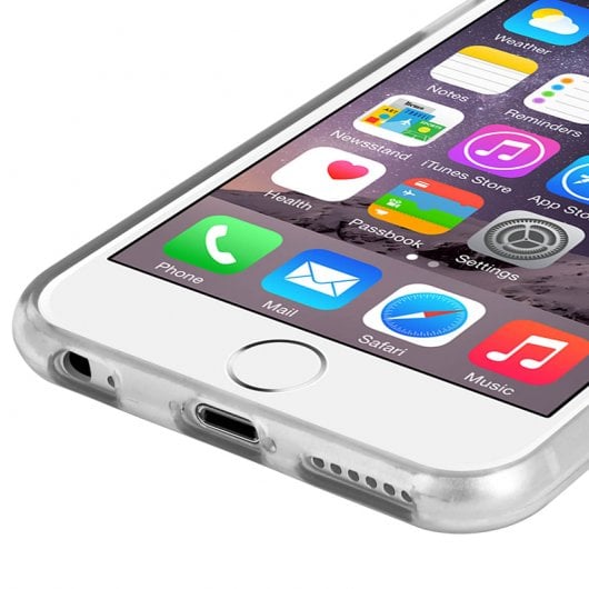 Avizar Funda Protectora de Silicona Ultrafina Transparente para iPhone 6 Plus / iPhone 6S Plus