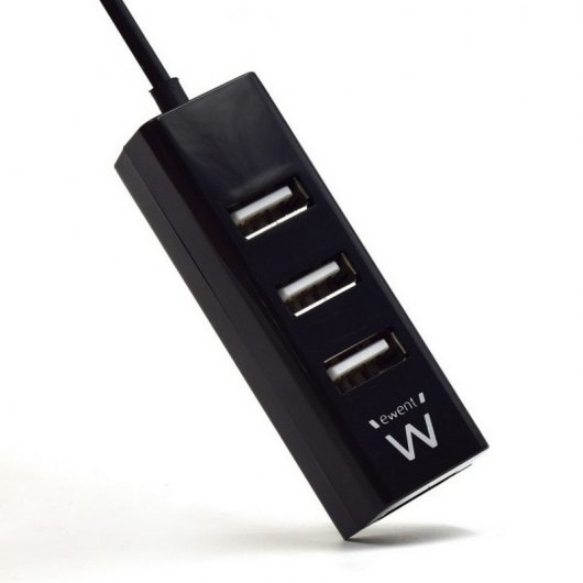 Ewent Mini-Hub 4 Puertos USB 2.0