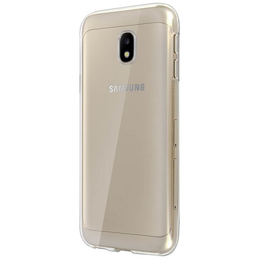 Coque de protection en silicone transparente ultra fine Avizar pour Samsung Galaxy J3 2017