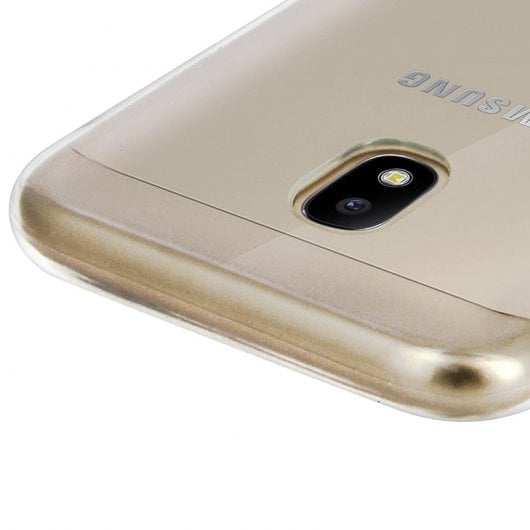 Coque de protection en silicone transparente ultra fine Avizar pour Samsung Galaxy J3 2017