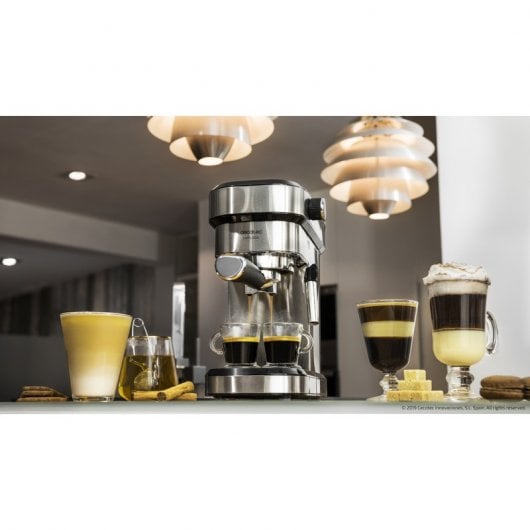 Cafetière expresso Cecotec Cafelizzia 790 en acier