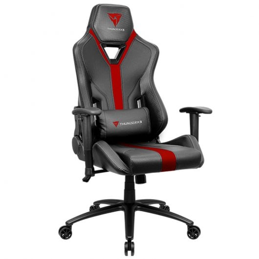 ThunderX3 YC3 Cadeira Gaming Vermelha/Preta