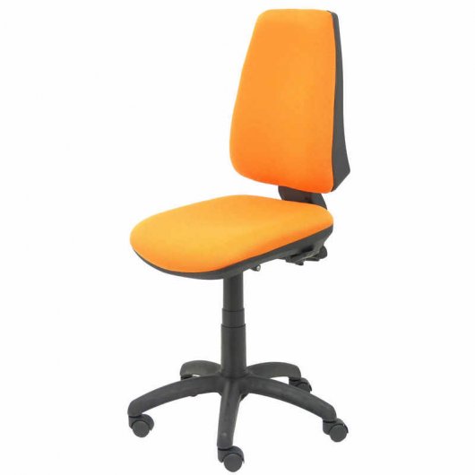 Piqueras y Crespo Elche S Bali Silla de Oficina Ruedas Nylon Naranja