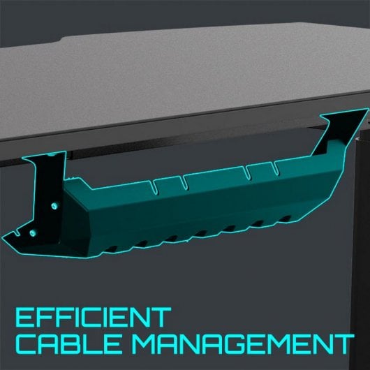 ThunderX3 ED7 Mesa Gaming Ajustável Preta