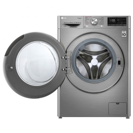 LG F4WV710P2T Lavadora de Carga Frontal 10.5Kg A+++ Acero Inoxidable