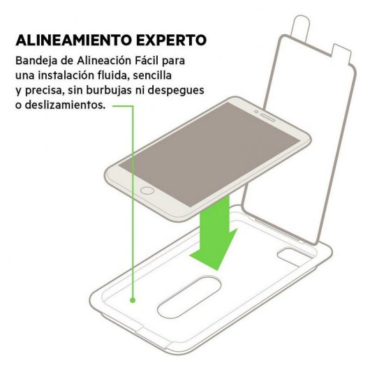 Belkin ScreenForce TemperedCurve Protector Cristal Templado Bordes Curvos Blancos para iPhone 6/7/8