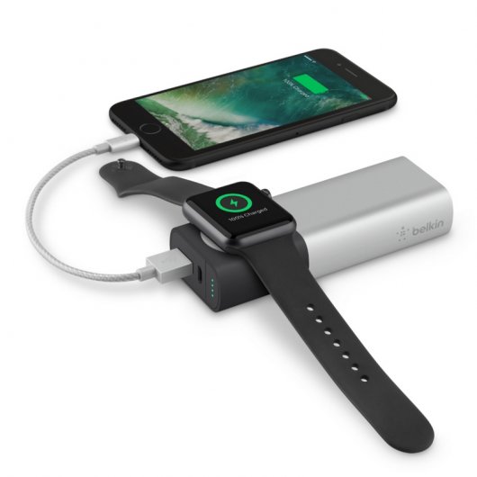 Belkin Valet Charger Power Pack Batería Externa para Apple Watch + iPhone 6700mAh