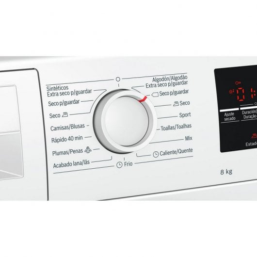 Bosch WTG87249ES Secadora Bomba de Calor de Carga Frontal 8Kg A++ Blanca