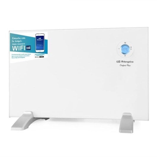 Painel Radiante Orbegozo REW 1000 1000W Wifi Comando Proteção IP21