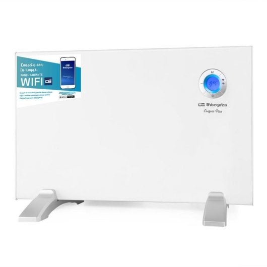 Painel Radiante Orbegozo REW 1000 1000W Wifi Comando Proteção IP21