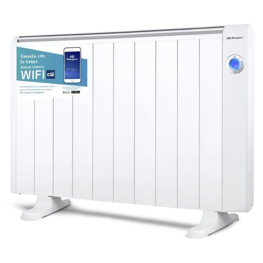Emissor Térmico Orbegozo RRW 2000 2000W 10 Elementos Wifi Comando Ecológico