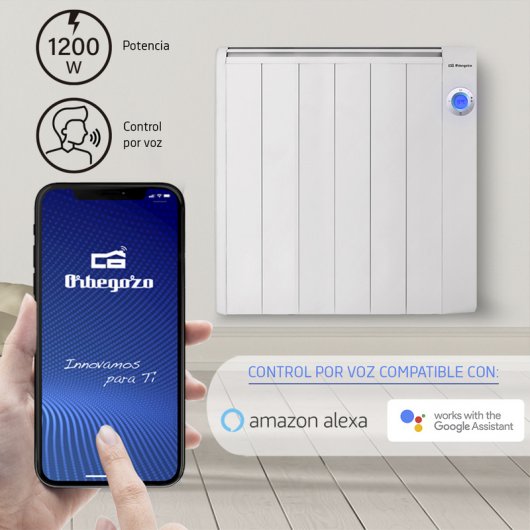Orbegozo RRW 1200 Emisor Térmico Wifi 1200W