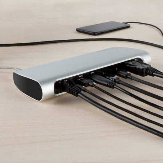 Belkin Thunderbolt 3 Express Docking Station con Cable 80cm Thunderbolt 3/USB 3.0/Ethernet//USB-C