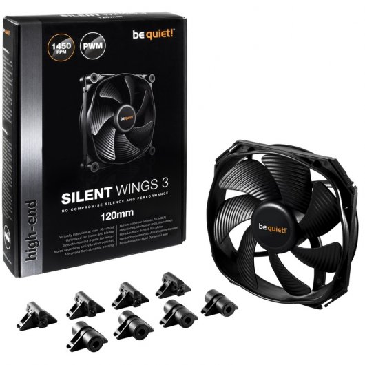 Be Quiet! SilentWings 3 PWM Ventoinha 120mm