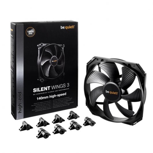 be quiet! SilentWings 3 Boitier PC Ventilateur 14cm Noir