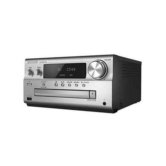 Panasonic SC-PMX150EGS Microcadena Bluetooth USB 2.0 120W Negro/Plata