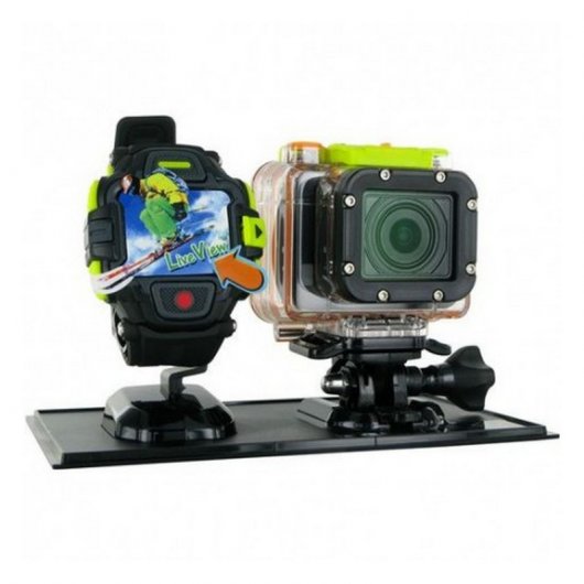 HP Action Cam AC300W Cámara Deportiva FullHD Wifi Negra
