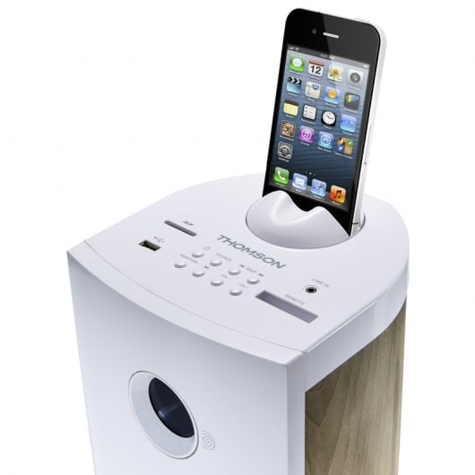Thomson DS301 Torre de Som Bluetooth 180W Branca/Madeira