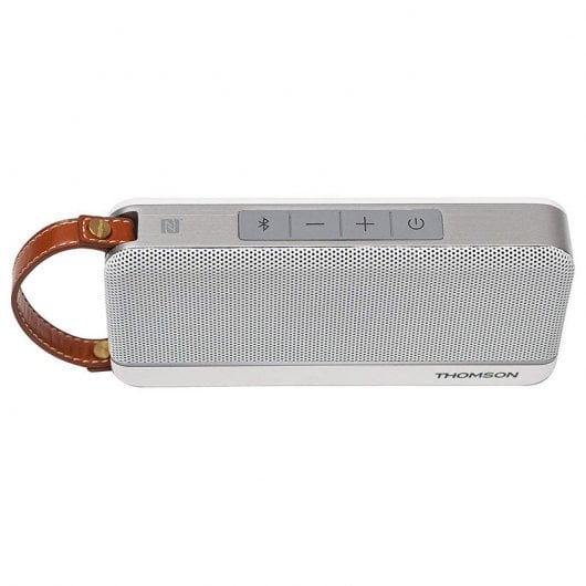 Thomson WS02 Altavoz Bluetooth Portátil 12W Aluminio/Blanco
