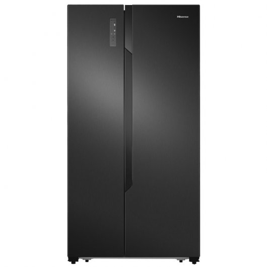 Hisense RS670N4BF3 Frigorífico Americano Total No Frost A+++ Negro