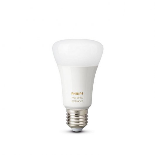 Philips Hue White Ambiance 2er-Pack Smart LED-Lampen 8,5 W E27, warm- bis kaltweißes Licht