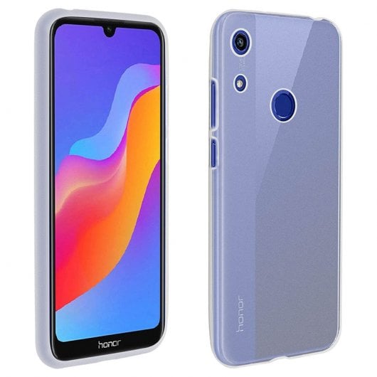 Avizar Funda Protectora de Silicona Flexible Transparente para Honor 8A