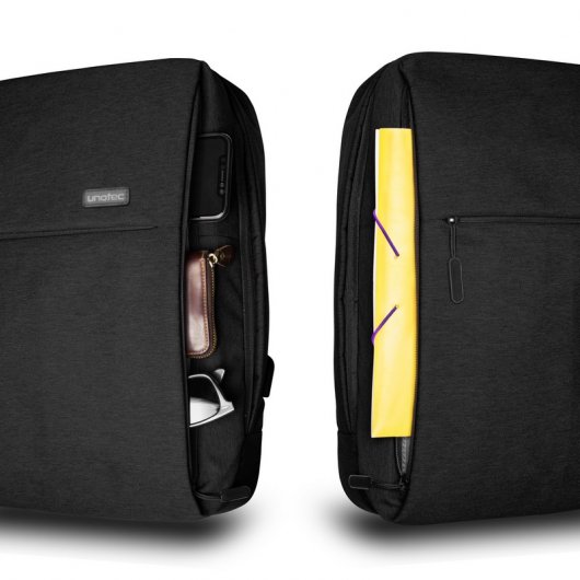 Unotec Urban Mochila Preta com Saída USB