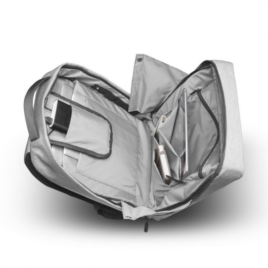 Unotec Urban Mochila Cinzenta com Saída USB