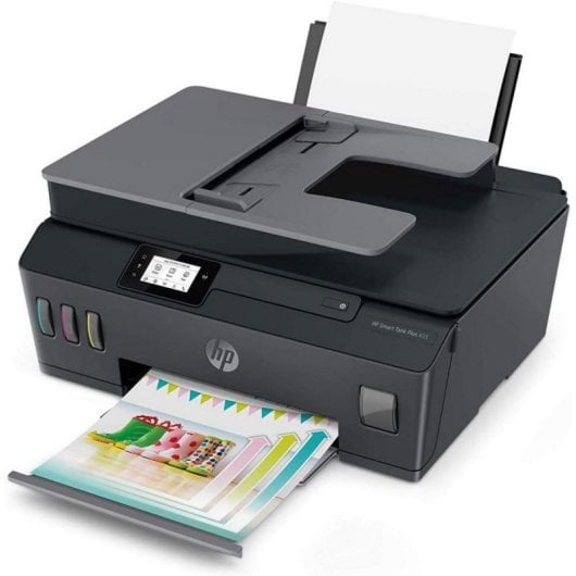 Multifunzione HP Smart Tank Plus 655 Inkjet Colore WiFi Fax ADF Serbatoio Ricaricabile