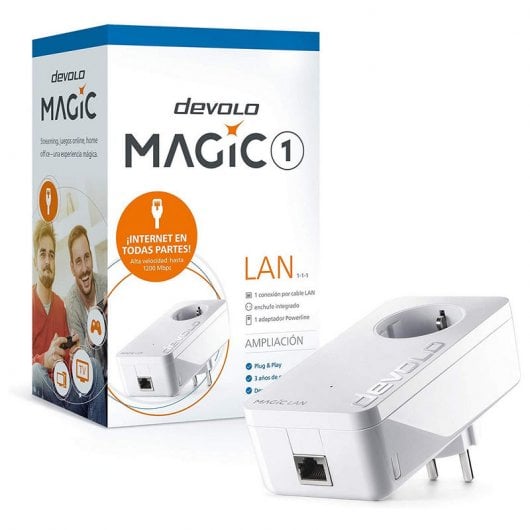 Extension CPL de l'adaptateur LAN Devolo Magic 1