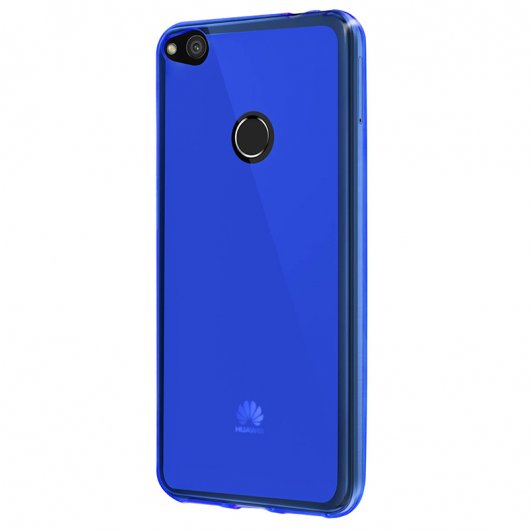 Avizar Funda Protectora de Silicona Flexible Azul para Huawei P8 Lite 2017 / Honor 8 Lite