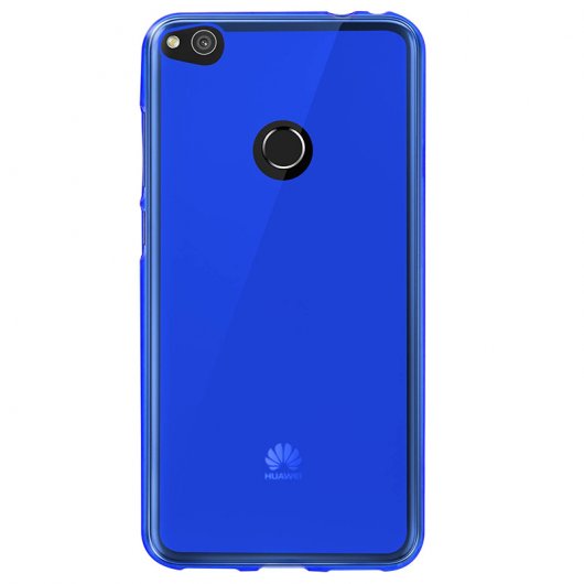 Avizar Funda Protectora de Silicona Flexible Azul para Huawei P8 Lite 2017 / Honor 8 Lite